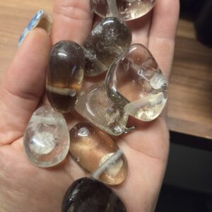 Rauchquarz - Trommelsteine