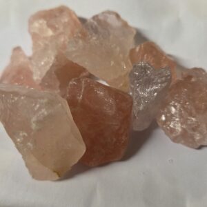 Rosenquarz - Rohsteine